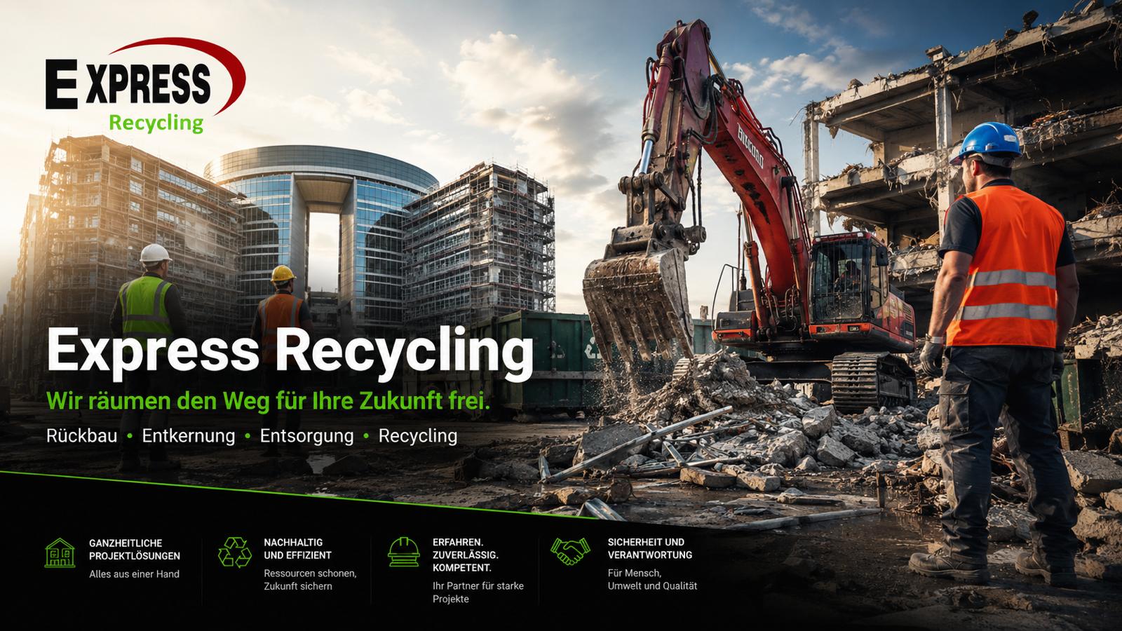 Container-Service, Metallrecycling und Entsorgung