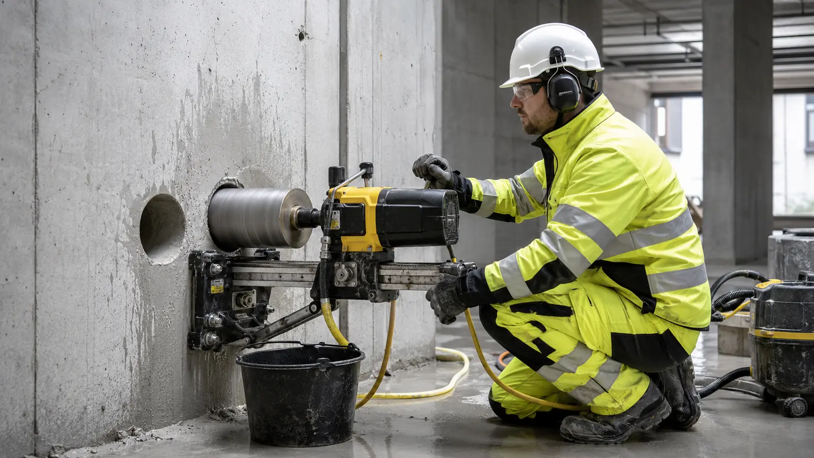 Kernbohrungen & Betonsägearbeiten – Express Recycling